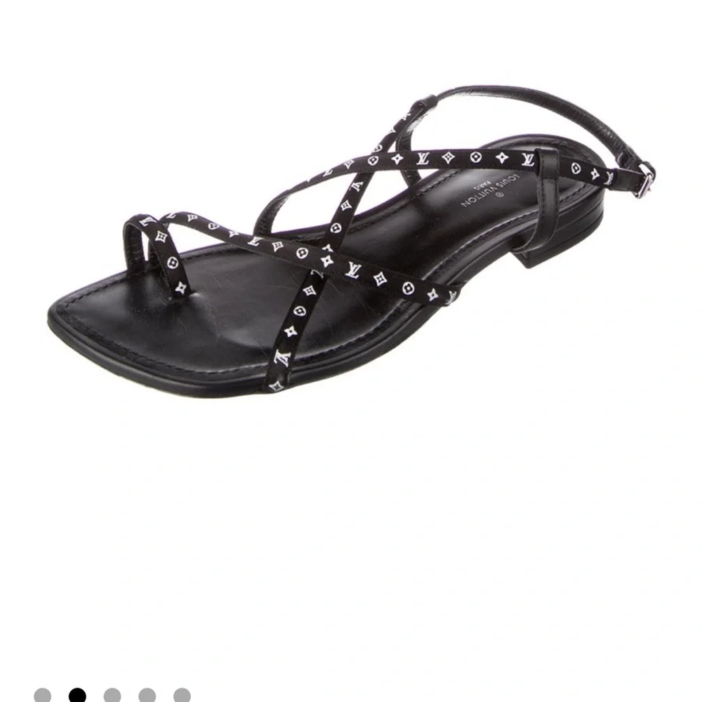 Size 41 Italian Louis Vuitton monogram slingback sandals - Picture 3 of 12